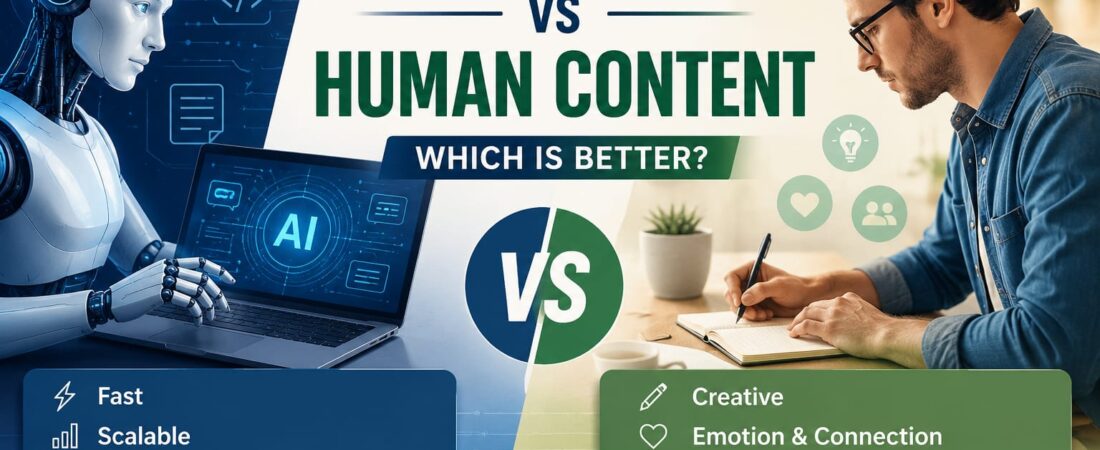 AI Content vs Human Content: Which One Is Better in 2026?