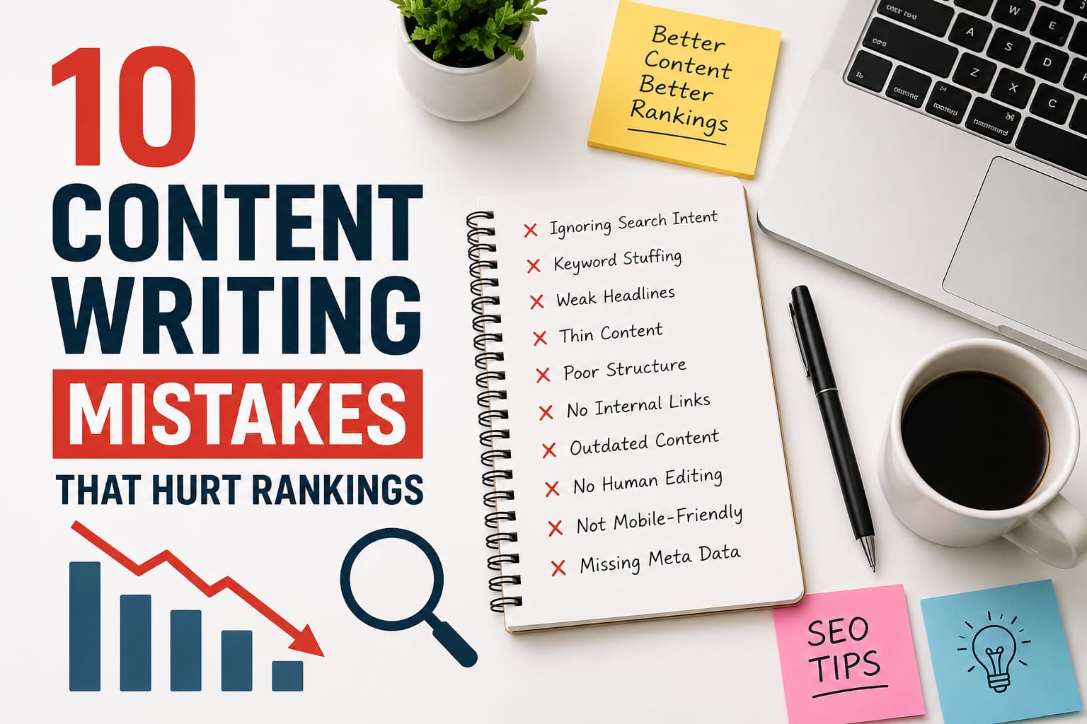 10 Content Writing Mistakes That Hurt Rankings